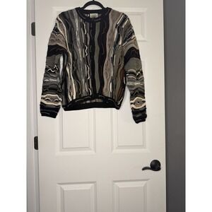 Aklanda Australia Vintage 90's Coogi Style Cardigan Sweater Wool Xl  Nwt